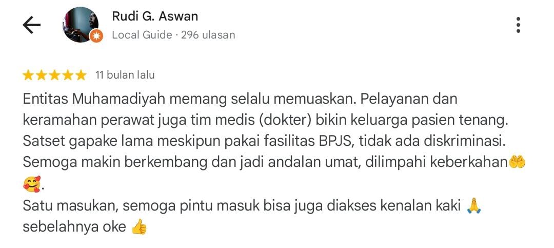 Testimoni Google Maps