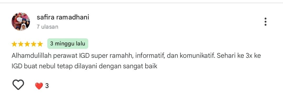 Testimoni Google Maps