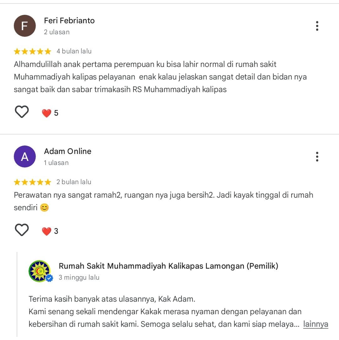 Testimoni Google Maps