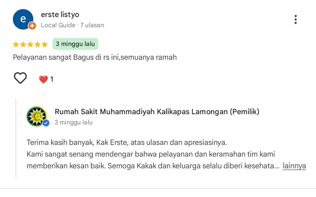 Testimoni Google Maps